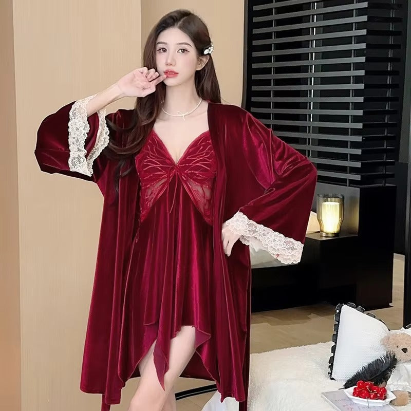 Luxury Velvet Nightwear Set