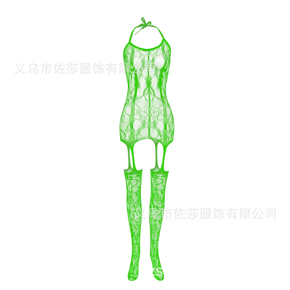 Scarlet Seduction Lace Bodystocking
