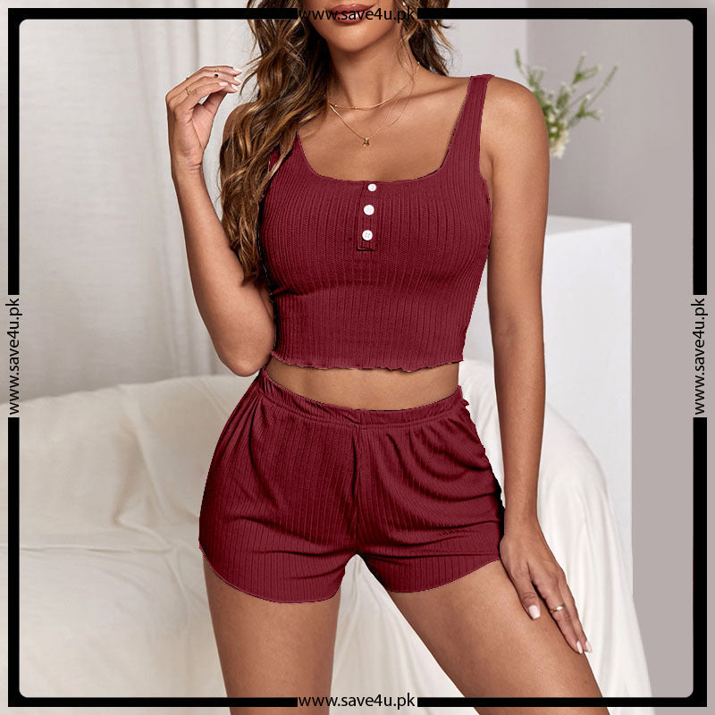 Relaxed Fit Cotton Lounge Set